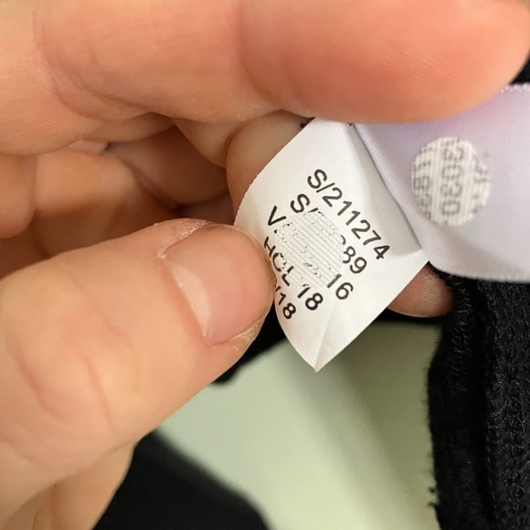 Athleta nirvana wrap black size XS - Picture 7 of 11